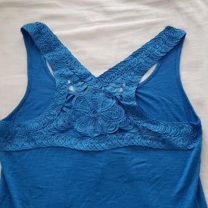Summery blue tank top